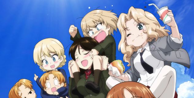 انمي Girls und Panzer Princess Samurai الحلقة الخاصة مترجمة